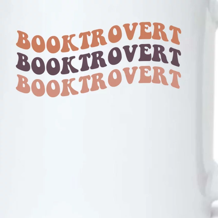 Booktrovert Funny Introvert Book Lover Bookworm Gift Black Color Changing Mug