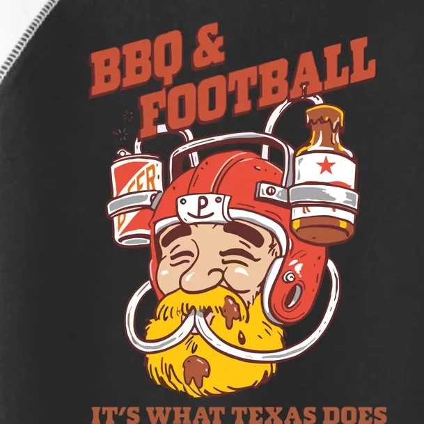 Bbq & Football ItS What Texas Does Toddler Fine Jersey T-Shirt