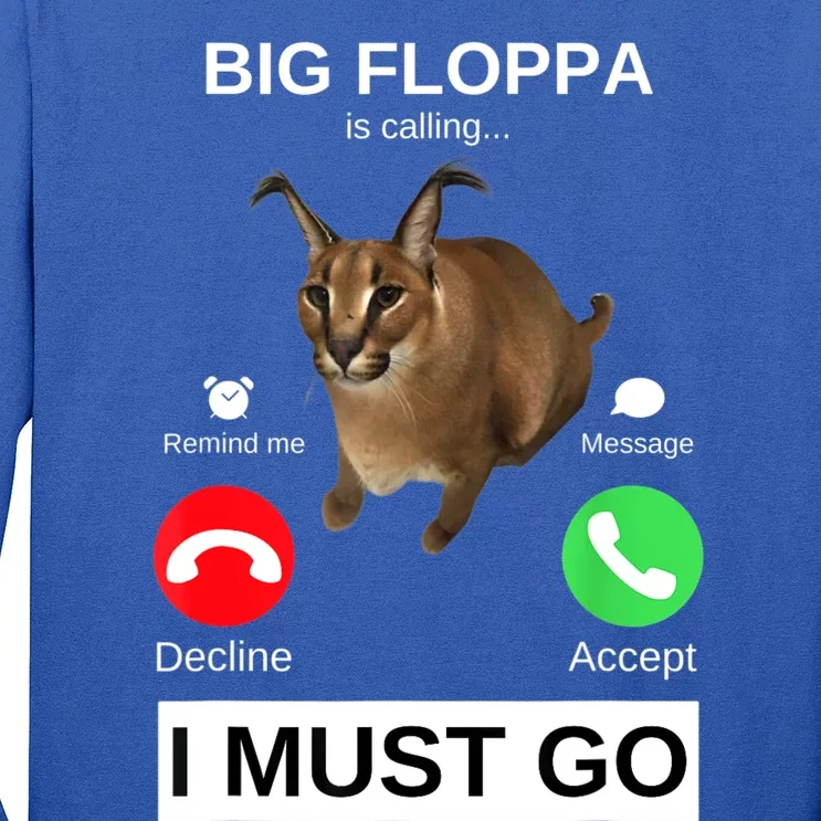  Big Floppa Meme Flop Off Flop On Cute Caracal Cat Long