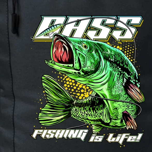 Bass Fishing Is Life Daily Commute Backpack