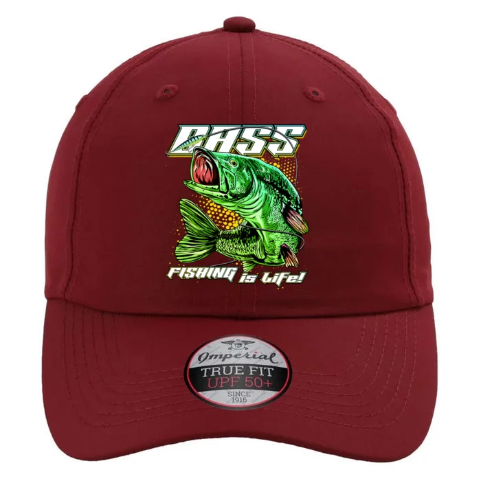 Bass Fishing Is Life The Original Performance Cap