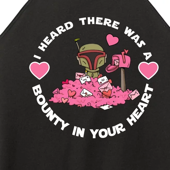 Boba Fett I Heard There Was A Bounty On Your Heart Women’s Perfect Tri Rocker Tank