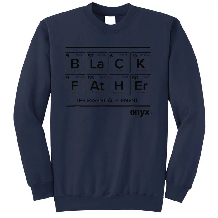 Black Father Is The Essential Element Fathers Day Onyx Sweatshirt