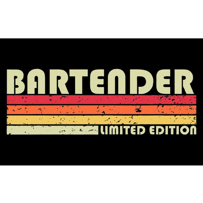 BARTENDER Funny Job Title Profession Birthday Worker Idea Bumper Sticker