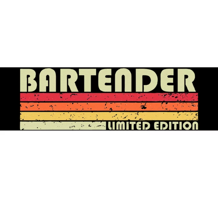 BARTENDER Funny Job Title Profession Birthday Worker Idea Bumper Sticker