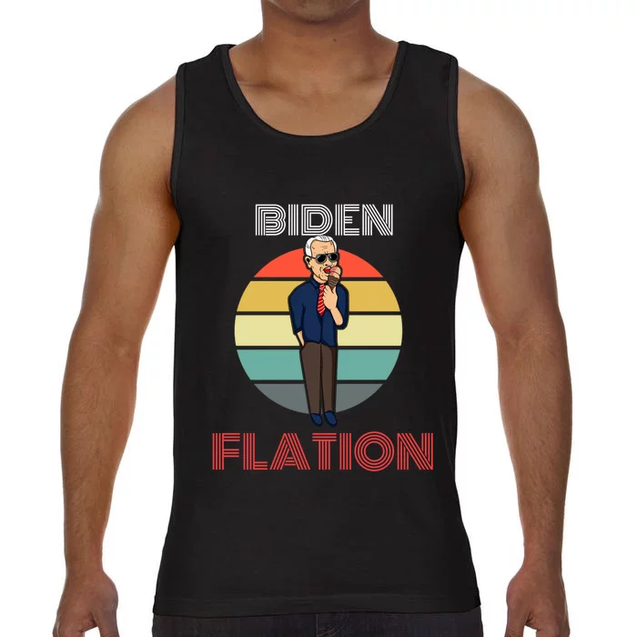 Biden Flation Joe Biden Sunset Comfort Colors® Tank Top