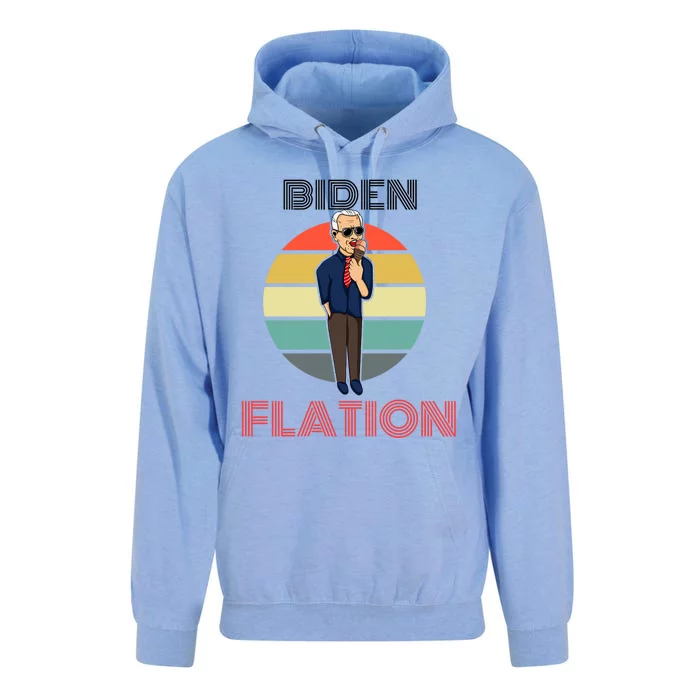 Biden Flation Joe Biden Sunset Unisex Surf Hoodie