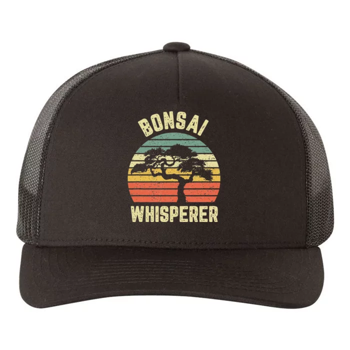 Bonsai Funny Japanese Bonsai Tree Whisperer Gift Yupoong Adult 5-Panel Trucker Hat