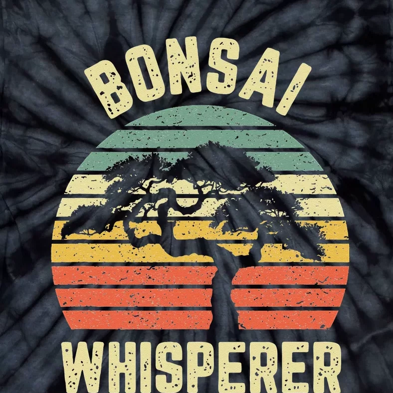 Bonsai Funny Japanese Bonsai Tree Whisperer Gift Tie-Dye T-Shirt