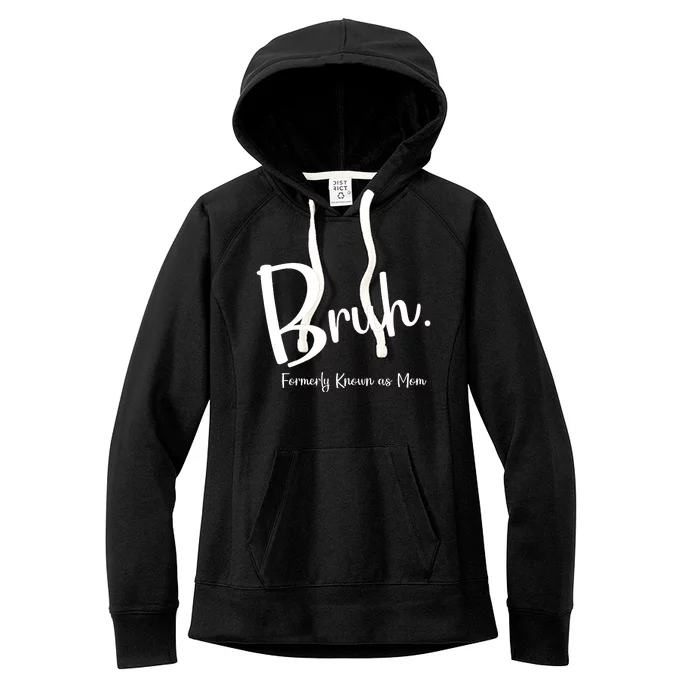 Bruh Formerly Known As Mom Funny Bruh Mom Life Women's Fleece Hoodie