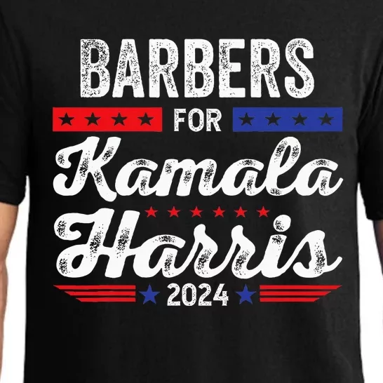 Barbers For Kamala 2024 Kamala Harris For President Pajama Set