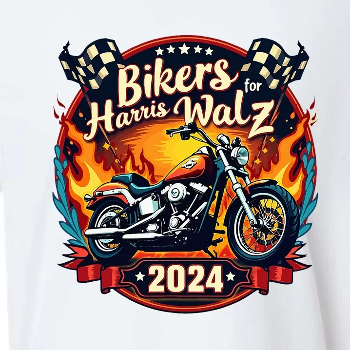 Bikers For Kamala Harris Making 2024 Motorcycle Sueded Cloud Jersey T-Shirt