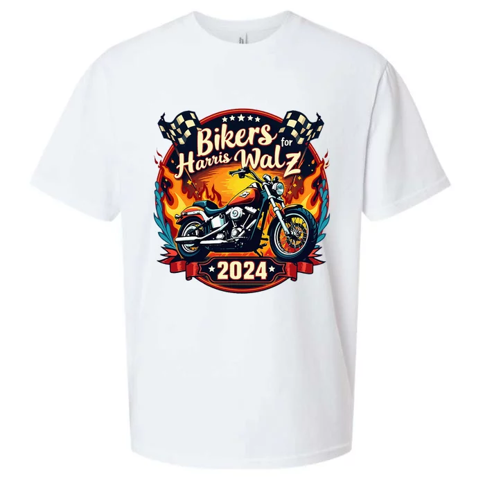 Bikers For Kamala Harris Making 2024 Motorcycle Sueded Cloud Jersey T-Shirt