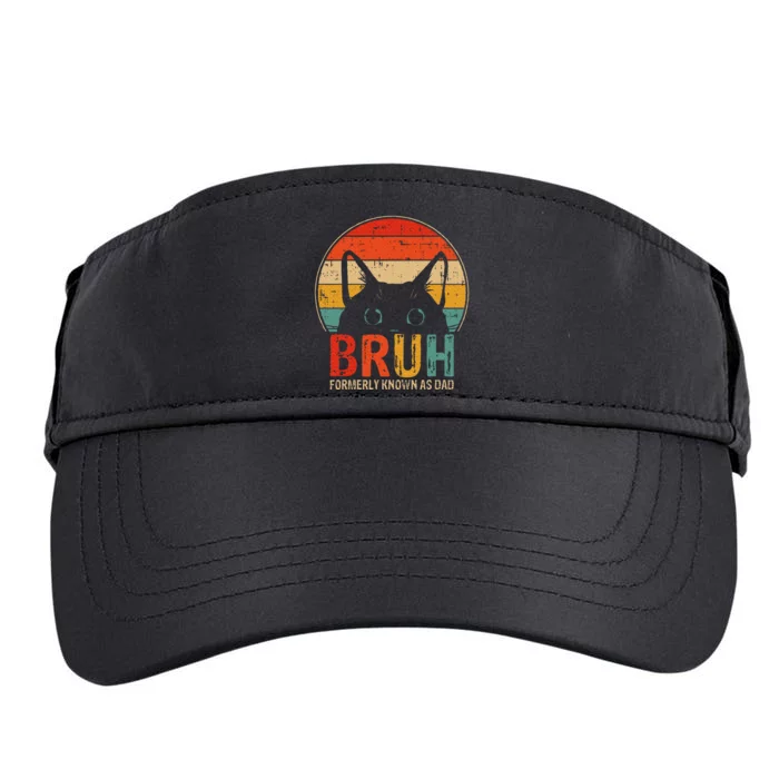 Bruh Formerly Known As Dad Funny Gifts For Dad FatherS Day Adult Drive Performance Visor