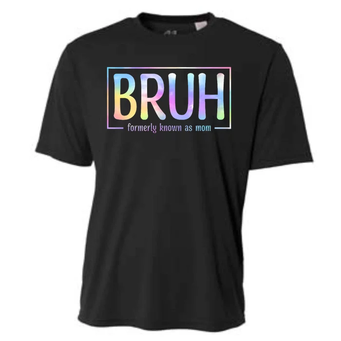 Bruh Formerly Known As Mom Family Mommy Cooling Performance Crew T-Shirt