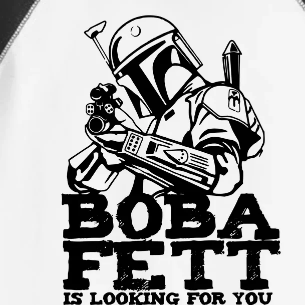 Boba Fett Looking For You Toddler Fine Jersey T-Shirt