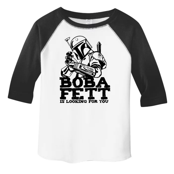 Boba Fett Looking For You Toddler Fine Jersey T-Shirt