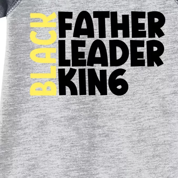 Black Father Leader King Classic Infant Baby Jersey Bodysuit