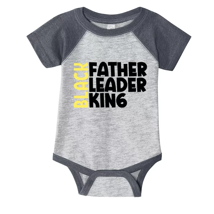 Black Father Leader King Classic Infant Baby Jersey Bodysuit