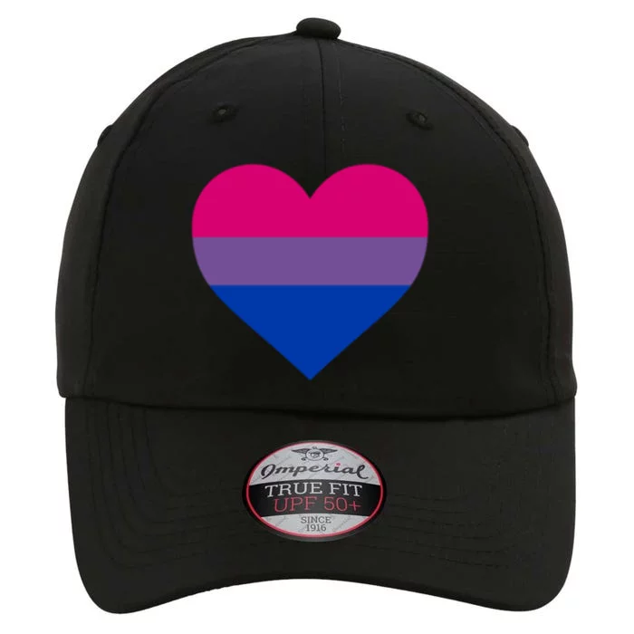 Bisexual Flag Lgbt Love Heart Pocket Print Pride March Gift The Original Performance Cap