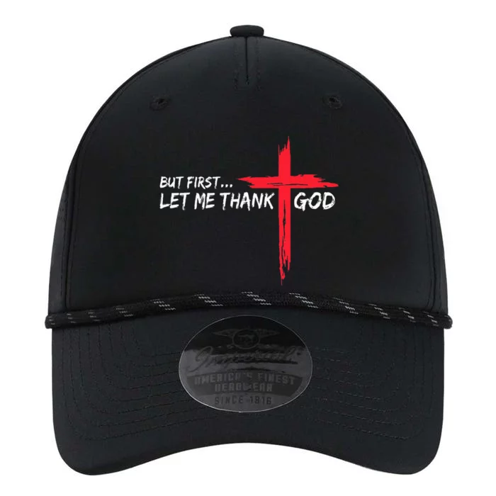 But First Let Me Thank God Performance The Dyno Cap