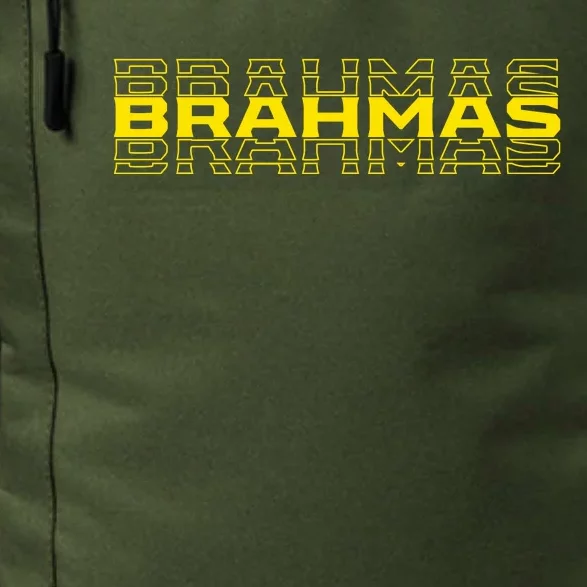 Brahmas Football Logo Daily Commute Backpack