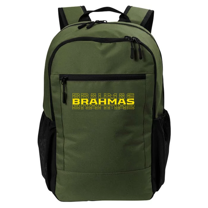 Brahmas Football Logo Daily Commute Backpack