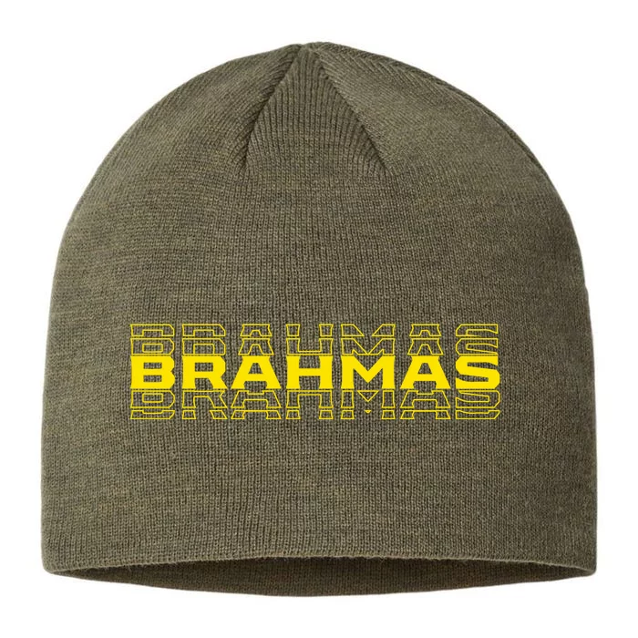 Brahmas Football Logo 8 1/2in Sustainable Knit Beanie