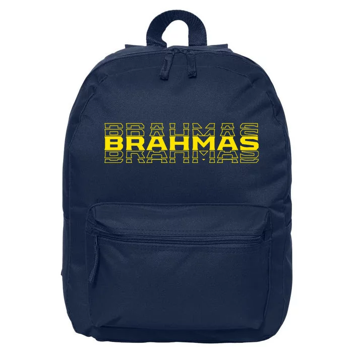 Brahmas Football Logo 16 in Basic Backpack