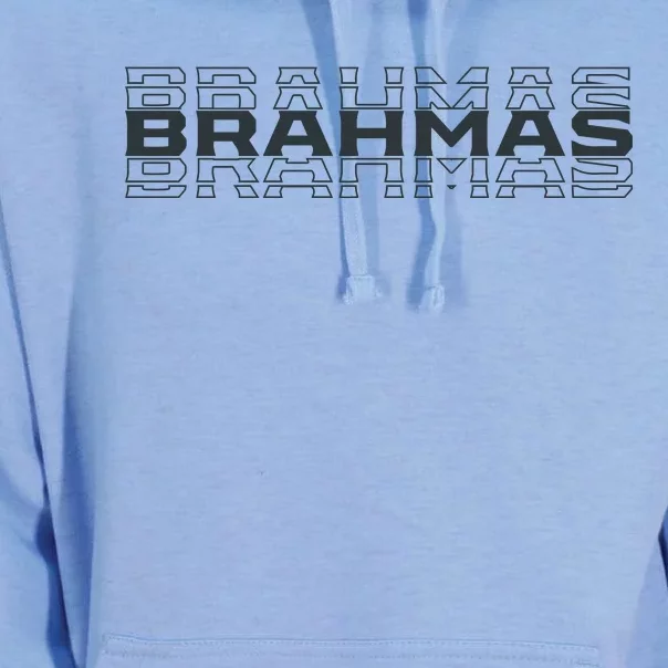 Brahmas Football Logo Unisex Surf Hoodie