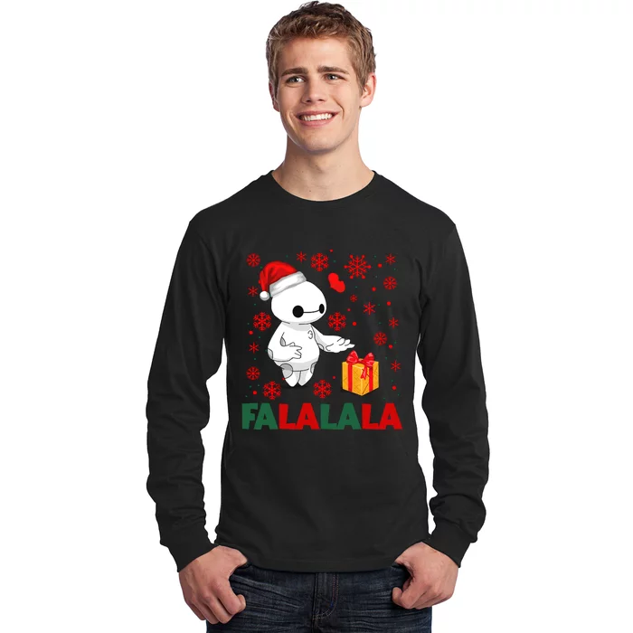 Baymax Fa La La La Christmas Fa La La La Long Sleeve Shirt