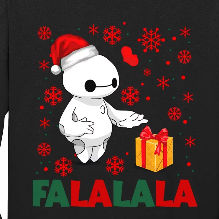 Baymax Fa La La La Christmas Fa La La La Long Sleeve Shirt