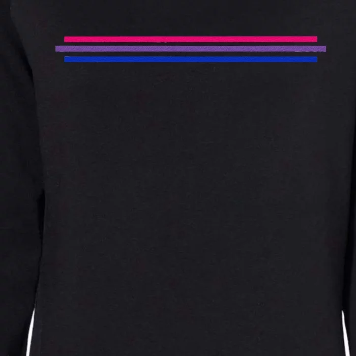 Bisexuality Flag LGBT Bi Pride Co. Womens California Wash Sweatshirt