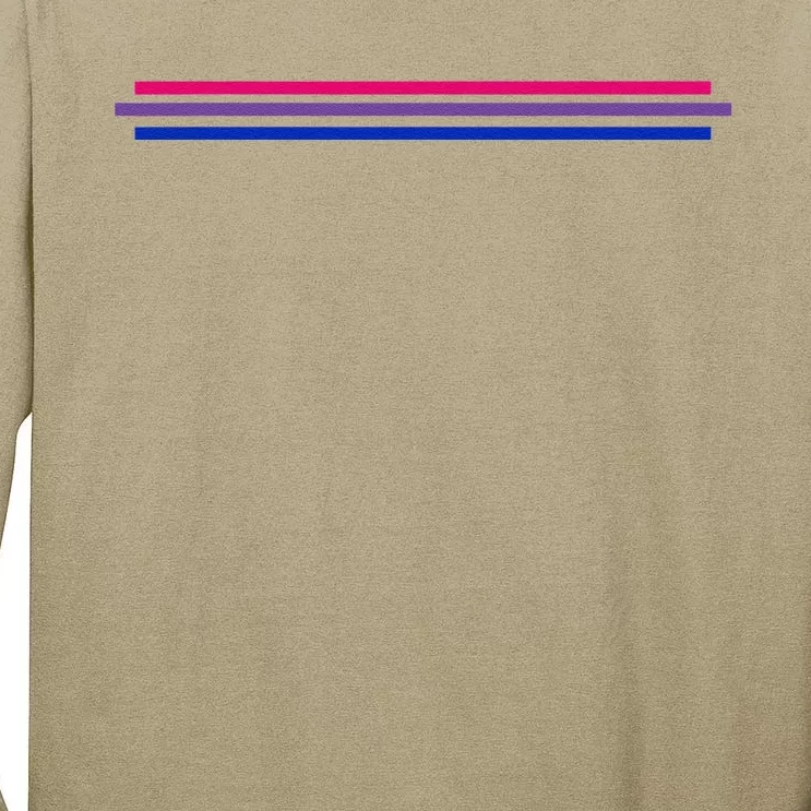 Bisexuality Flag LGBT Bi Pride Co. Tall Long Sleeve T-Shirt