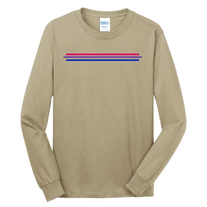 Bisexuality Flag LGBT Bi Pride Co. Tall Long Sleeve T-Shirt