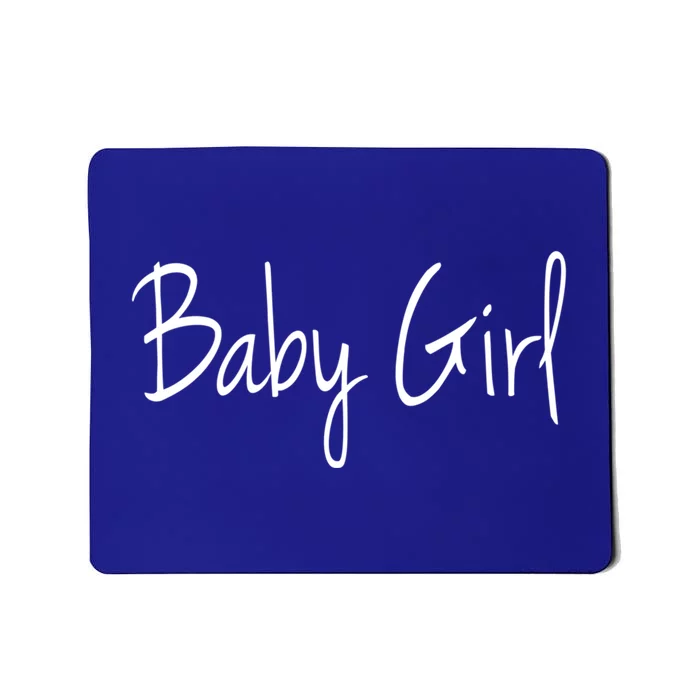 Baby Father Love For Daughter Funny Gift Mousepad