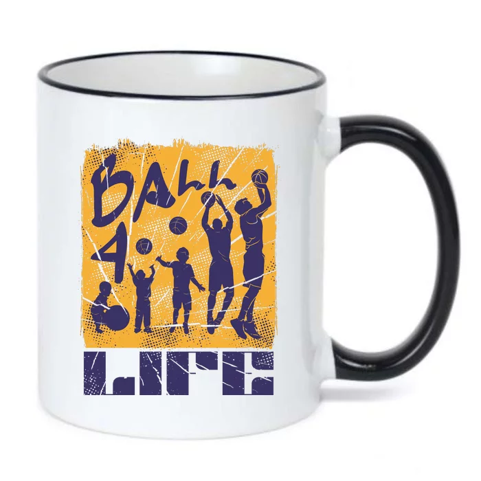 Basketball For Life Black Color Changing Mug