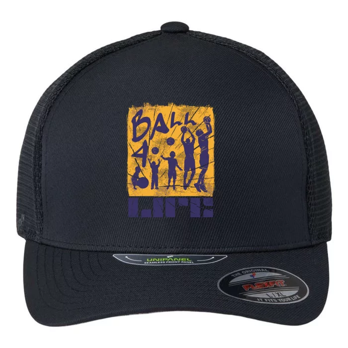 Basketball For Life Flexfit Unipanel Trucker Cap