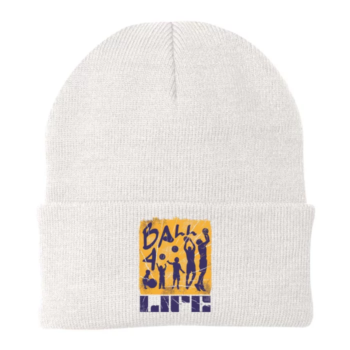 Basketball For Life Knit Cap Winter Beanie