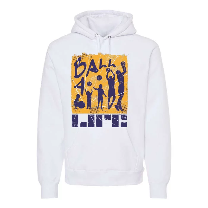 Basketball For Life Premium Hoodie