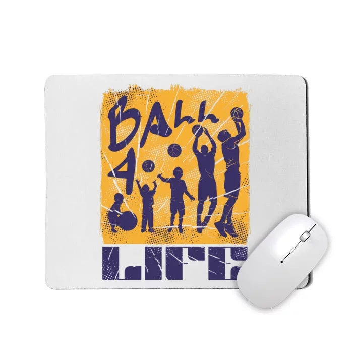 Basketball For Life Mousepad