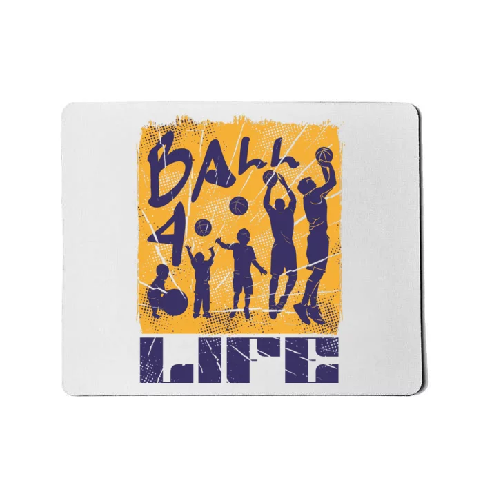 Basketball For Life Mousepad