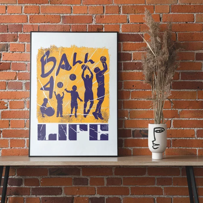 Basketball For Life Poster