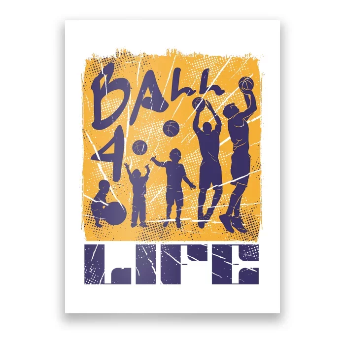 Basketball For Life Poster