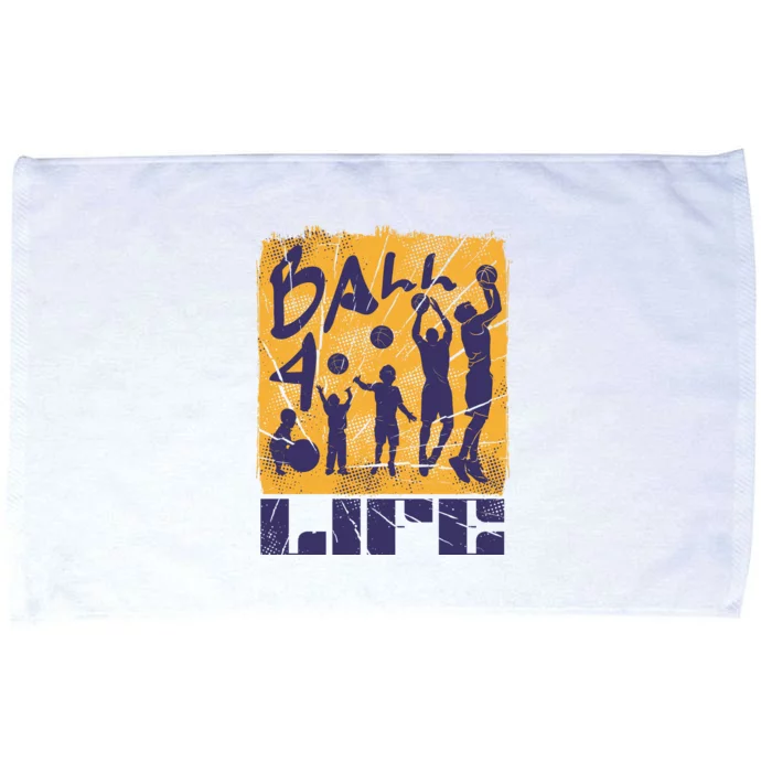 Basketball For Life Microfiber Hand Towel