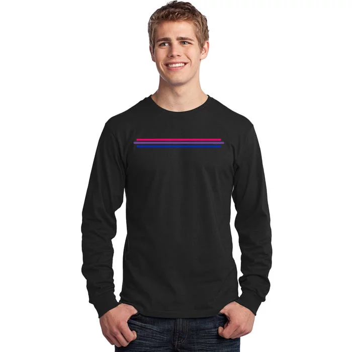 Bisexuality Flag LGBT Bi Pride Co Tall Long Sleeve T-Shirt