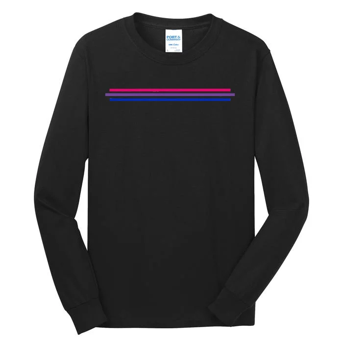 Bisexuality Flag LGBT Bi Pride Co Tall Long Sleeve T-Shirt