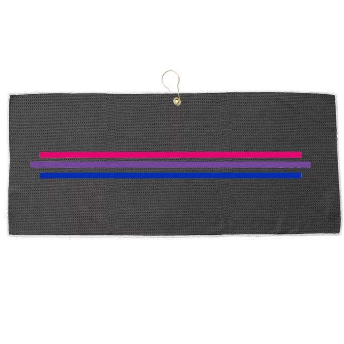 Bisexuality Flag LGBT Bi Pride Co Large Microfiber Waffle Golf Towel