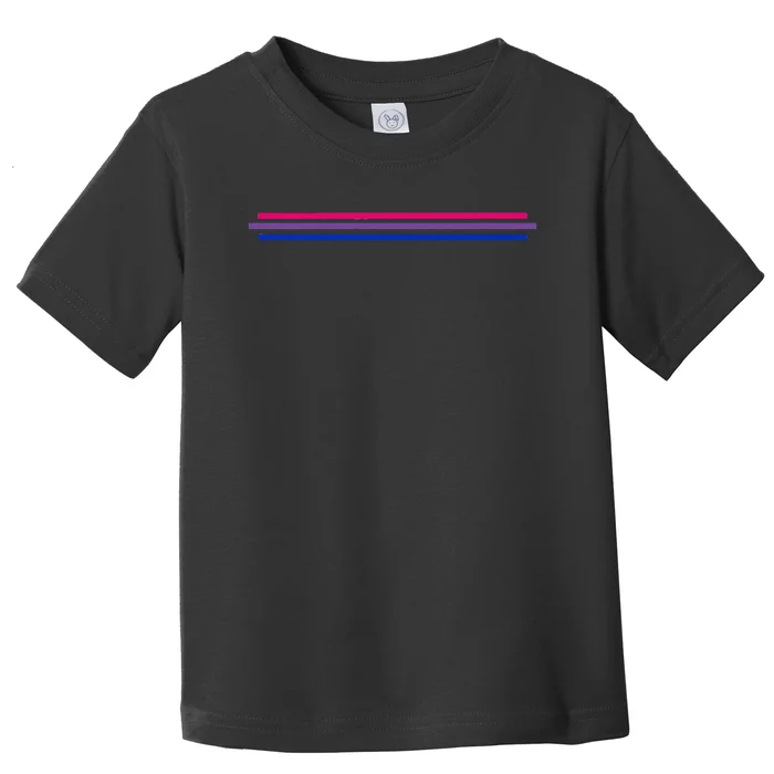 Bisexuality Flag LGBT Bi Pride Co Toddler T-Shirt