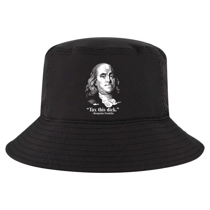 Benjamin Franklin Liberty Tax This Dick Republican Quotes Cool Comfort Performance Bucket Hat